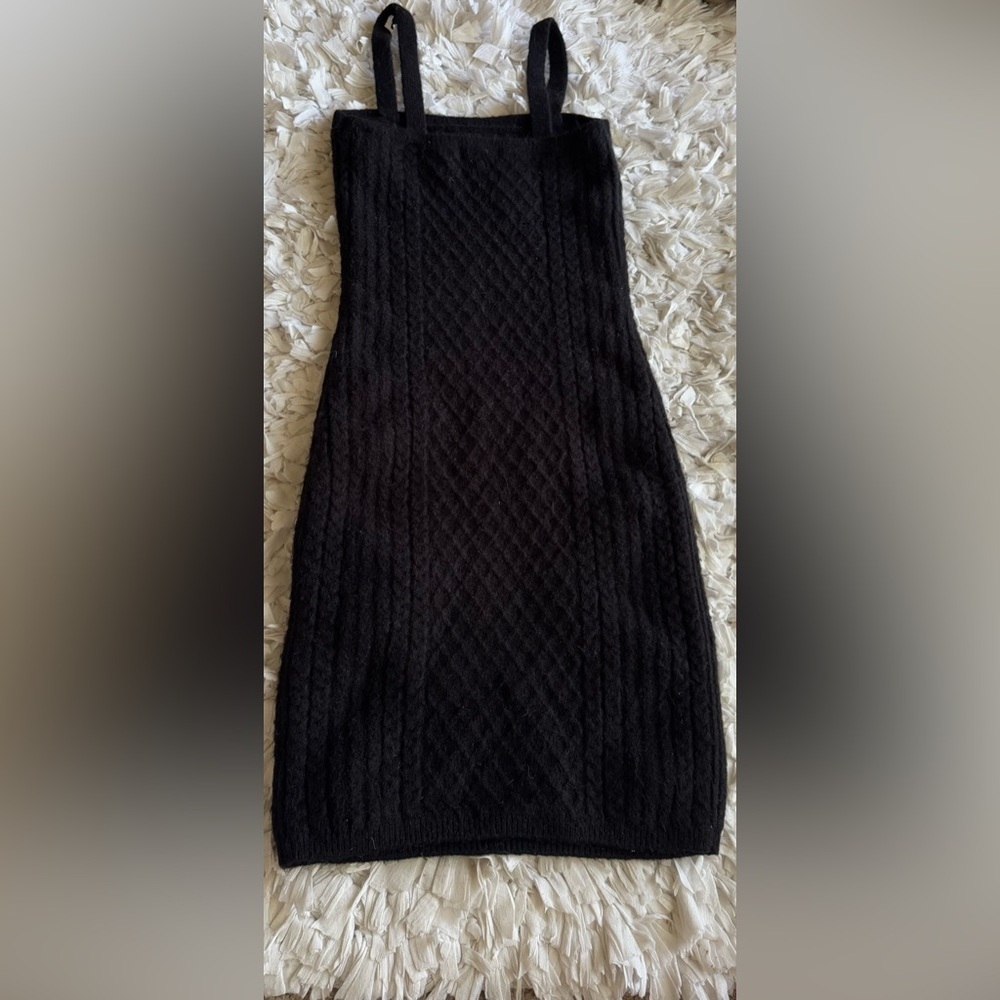House of Harlow Revolve 1960 Midi Cable Knit Tank Sweater Dress XS - Picture 2 of 5
